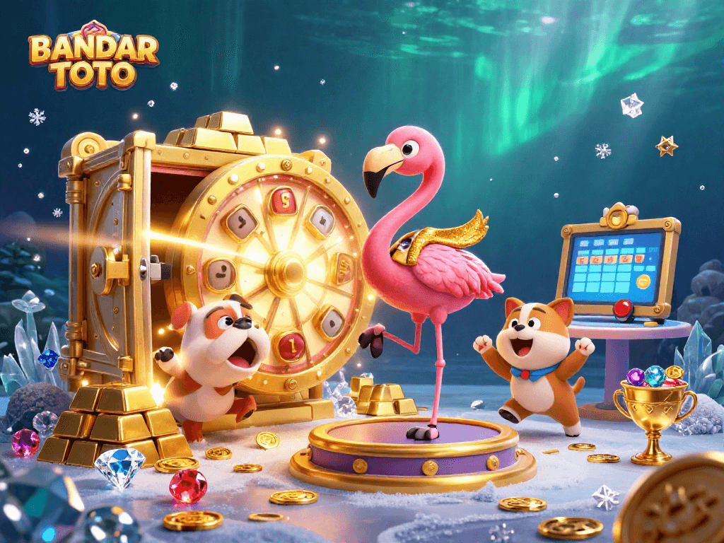 Engage with BANDAR TOTO in thrilling 3D casino action featuring vibrant gameplay elements