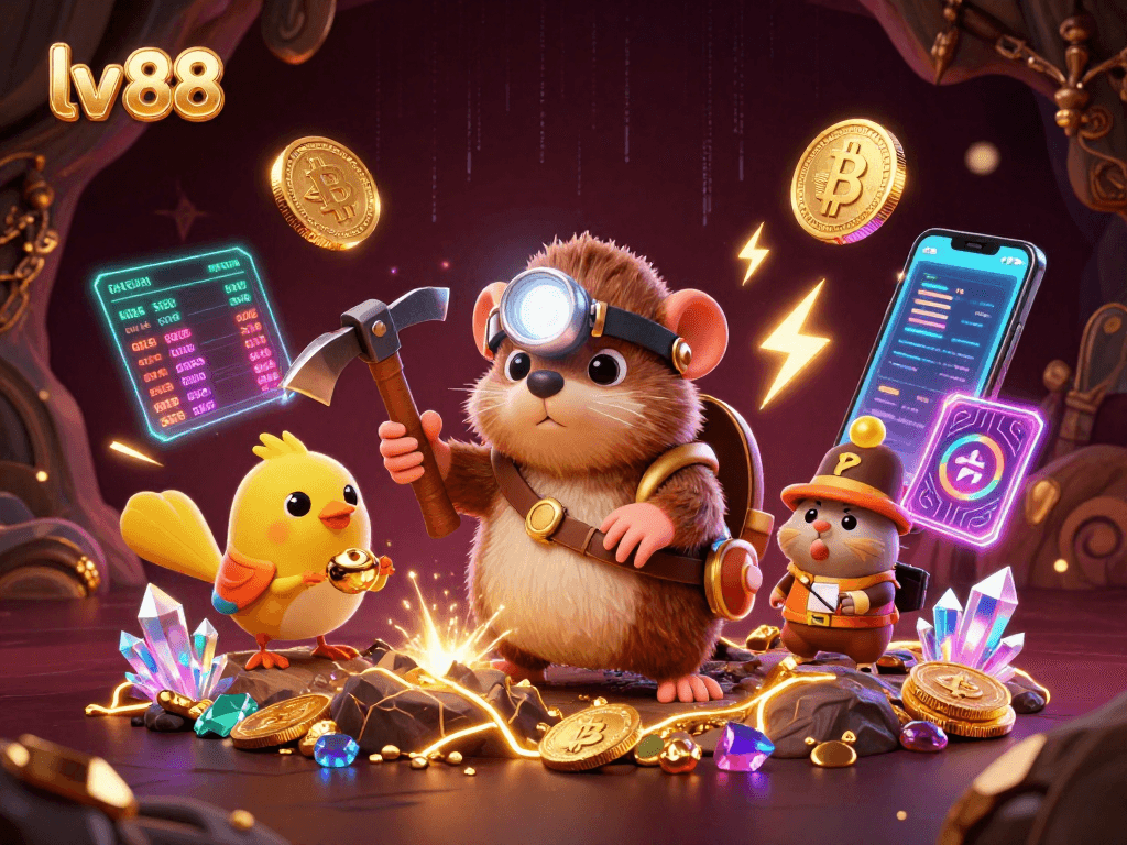 Engage with lv 88's immersive treasure adventure featuring vibrant crypto elements for exciting gaming.