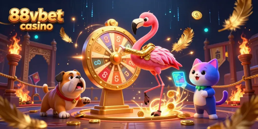 Experience exciting games at 88vbet casino with lively characters and dynamic elements!