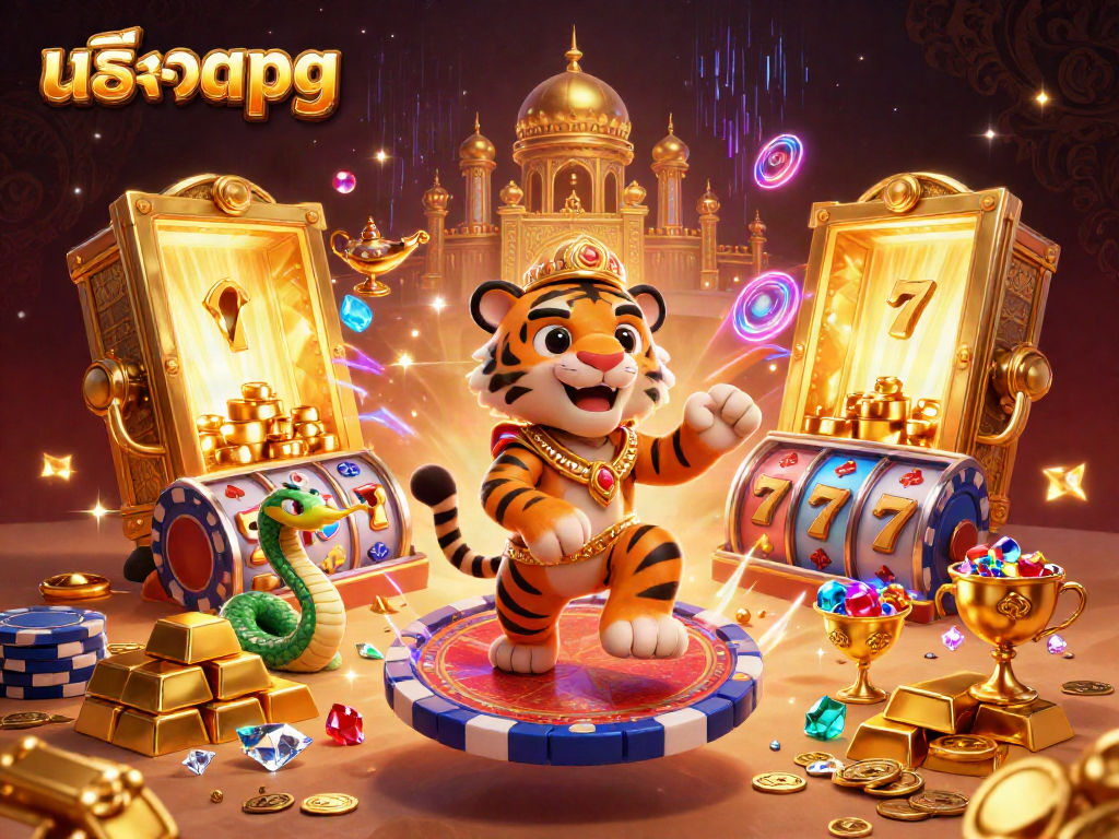 Experience thrilling สล็อตpg action with a tiger sultan and vibrant casino treasures.