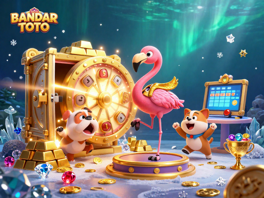 Engage with BANDAR TOTO in thrilling 3D casino action featuring vibrant gameplay elements